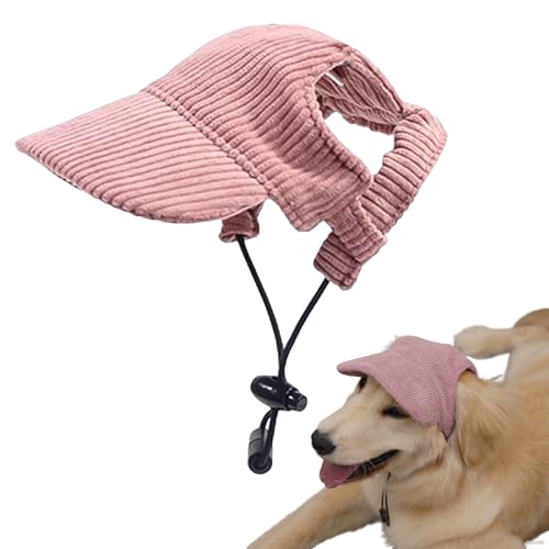 Hunde-Baseballkappe mit Visier, verstellbare Sonnenhaube für Hunde und Katzen, mit Ohrlöchern, UV-Schutz, Haustiermütze für Spaziergänge im Freien Hunde-Baseballkappe mit Visier, verstellbare Sonnenhaube für Hunde und Katzen, mit Ohrlöchern, UV-Schutz, Haustiermütze für Spaziergänge im Freien von Dinhala