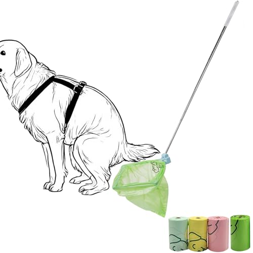 Hundekotschaufel mit langem Griff, keine Berührung, verzweifelt zum Töpfchen, zusammenklappbar, für große, mittelgroße und kleine Hunde, zum Spazierengehen Hundekotschaufel mit langem Griff, keine Berührung, verzweifelt zum Töpfchen, zusammenklappbar, für große, mittelgroße und kleine Hunde, zum Spazierengehen von Dinhala
