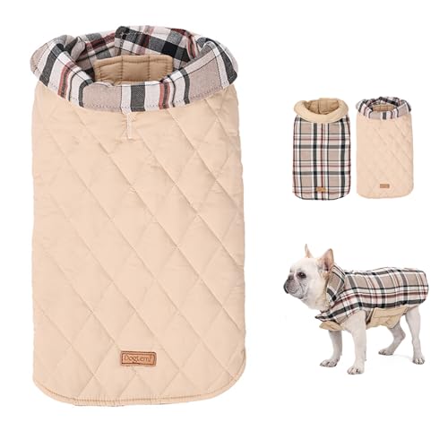 Warmer Hundemantel, kältebeständig, wendbar, zweiseitig, winddicht, geeignet für mittelgroße und große Hunde Warmer Hundemantel, kältebeständig, wendbar, zweiseitig, winddicht, geeignet für mittelgroße und große Hunde von Dinhala