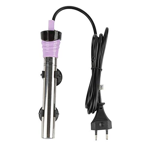 Dioche 50W/100W/200W/300W/500W Tauch-Aquariumheizung, Auto-Thermostat-Aquarium-Heizstange aus Edelstahl, Temperatur einstellbar(50W EU) von Dioche