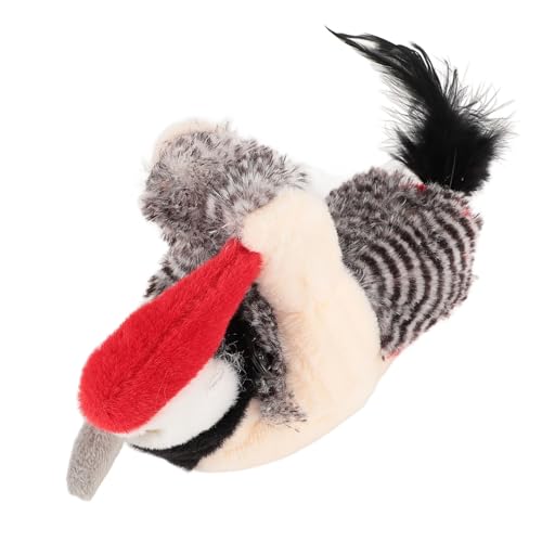 Dioche Katzenschlag-Vogel-Plüsch Tier, Interaktives Weich Flatternd, Quietschendes Elektronisches Plüsch Tier für Heim Innenräume, Lebensechtes Aussehen, Kompakt und Leicht zu Tragen Dioche Katzenschlag-Vogel-Plüsch Tier, Interaktives Weich Flatternd, Quietschendes Elektronisches Plüsch Tier für Heim Innenräume, Lebensechtes Aussehen, Kompakt und Leicht zu Tragen von Dioche