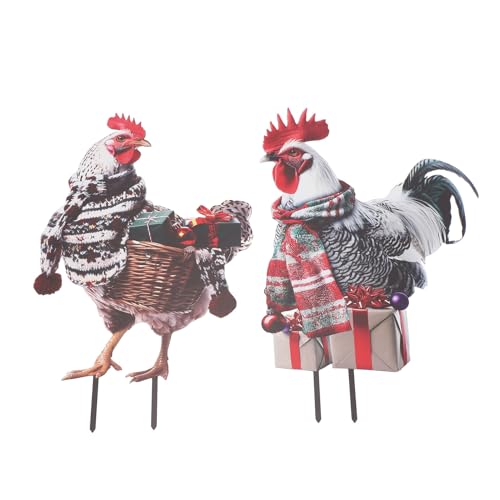 Dioche Metall-Hahn-Statue, Hof-Huhn-Dekoration, Eisen-Kunst-Erdspieß-Ornament für Outdoor-Garten-Innenhof-Festival, Rasen-Dekoration mit Praktischer Installation Dioche Metall-Hahn-Statue, Hof-Huhn-Dekoration, Eisen-Kunst-Erdspieß-Ornament für Outdoor-Garten-Innenhof-Festival, Rasen-Dekoration mit Praktischer Installation von Dioche