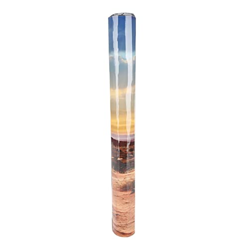 Fischtank Hintergrund von Sonnen- und Wüstenstil - Verdickter PVC Klebstoff Aquarium Dekorpapier, 76 X 30 cm, Wasserdicht und Fade resistent (122 * 50CM) von Dioche