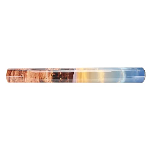 Fischtank Hintergrund von Sonnen- und Wüstenstil - Verdickter PVC Klebstoff Aquarium Dekorpapier, 76 X 30 cm, Wasserdicht und Fade resistent (122 * 61 cm) von Dioche
