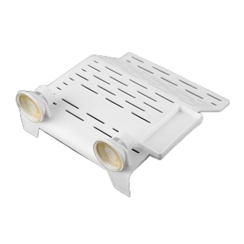 Schildkröten-Rampe, Schildkröten-Docks für Aquarien, Schildkröten-Aalplattform, Tier, Transparentes Waschbecken, Kai, Reptilien mit Saugnapf, Schildkröten-Schwimmdock für von Dioche