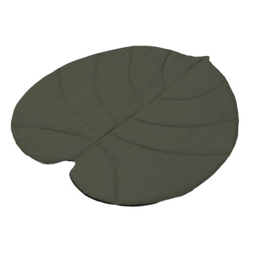 Haustier Bodenmatte, Wasserdichte Haustiermatte, 3D-Hundedecke In Blattform, Doppelseitig Isolierende Katzenunterlage Für Camping, Balkon, Hof, Wohnung, Reise, Wohnzimmer, Auto, Schlafzimmer, 70x65cm von Dioeazh