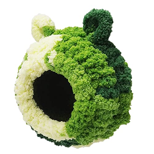 Papageiennest Plüschhaus Vogelkäfig Warmnest Kleine Haustier Hamster Winter Nest Vögel Nest Haus Kleine Vögel Käfig Zubehör von Diogeynu