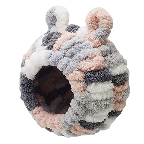 Papageiennest Plüschhaus Vogelkäfig Warmnest Kleine Haustier Hamster Winter Nest Vögel Nest Haus Kleine Vögel Käfig Zubehör von Diogeynu