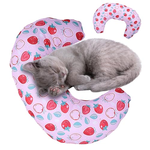 U-förmiges Hundekissen | U-förmiges weiches Katzenkissen – halber Donut-Kuscheltier für Katze und Hund, bequemes Kuschelkissen zur Gelenkentlastung beim Schlafen U-förmiges Hundekissen | U-förmiges weiches Katzenkissen – halber Donut-Kuscheltier für Katze und Hund, bequemes Kuschelkissen zur Gelenkentlastung beim Schlafen von Dirfuny