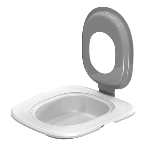 Katzentoilettentrainer | Töpfchentrainer | Katzentoilette | Rutschfester Haustier-Toiletten-Trainer | Wiederverwendbares Kätzchen-Töpfchensystem für die meisten Toiletten Katzentoilettentrainer | Töpfchentrainer | Katzentoilette | Rutschfester Haustier-Toiletten-Trainer | Wiederverwendbares Kätzchen-Töpfchensystem für die meisten Toiletten von Dirfuny
