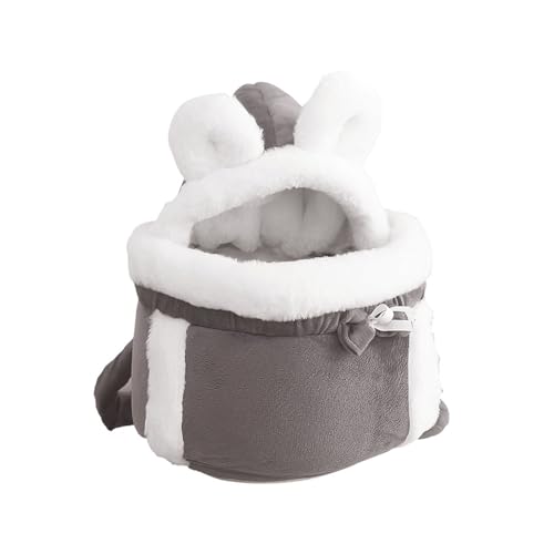 Katzentragetasche, niedliches Doppeltaschen-Design, bequeme Vordertasche, Katzentasche, weiche Haustierhöhle, gemütliche Katzen-Reisetasche für Reisen, Outdoor, Welpen Katzentragetasche, niedliches Doppeltaschen-Design, bequeme Vordertasche, Katzentasche, weiche Haustierhöhle, gemütliche Katzen-Reisetasche für Reisen, Outdoor, Welpen von Dirfuny