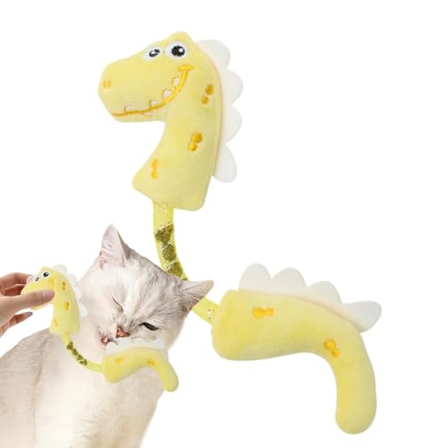 Kauspielzeug für Kätzchen, Frühlingsdinosaurier-Design, weiches Katzen-Zahnspielzeug, Frühlingsdinosaurier, Kätzchen, knirschende Zähne, Puppe, weiches Katzenspielzeug für den Heimgebrauch Kauspielzeug für Kätzchen, Frühlingsdinosaurier-Design, weiches Katzen-Zahnspielzeug, Frühlingsdinosaurier, Kätzchen, knirschende Zähne, Puppe, weiches Katzenspielzeug für den Heimgebrauch von Dirfuny