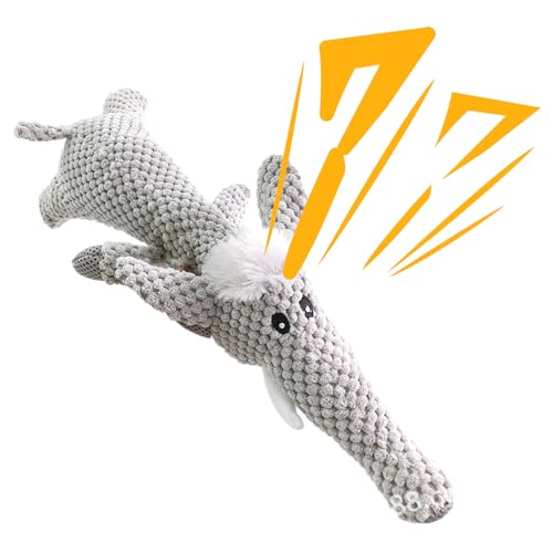 Plüsch Hundespielzeug | Quietschendes Hundekauspielzeug Elefantenform | Niedliche gefüllte Hundespielzeuge, weiches Hundespielzeug für Training, Haustiere, Mundgesundheit Plüsch Hundespielzeug | Quietschendes Hundekauspielzeug Elefantenform | Niedliche gefüllte Hundespielzeuge, weiches Hundespielzeug für Training, Haustiere, Mundgesundheit von Dirfuny