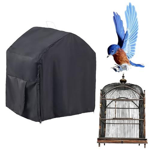 Vogelkäfig Schatten | Winddichter Vogelkäfig - Käfigzubehör für Papageien, Sittiche Kleintiere schlafen, blockiert Licht und reduziert Ablenkungen Vogelkäfig Schatten | Winddichter Vogelkäfig - Käfigzubehör für Papageien, Sittiche Kleintiere schlafen, blockiert Licht und reduziert Ablenkungen von Dirfuny