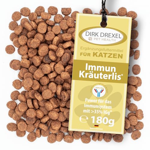 Dirk Drexel Colostrum Kräuterlis Katzen Leckerlis Starkes Immunsystem 180g von Dirk Drexel