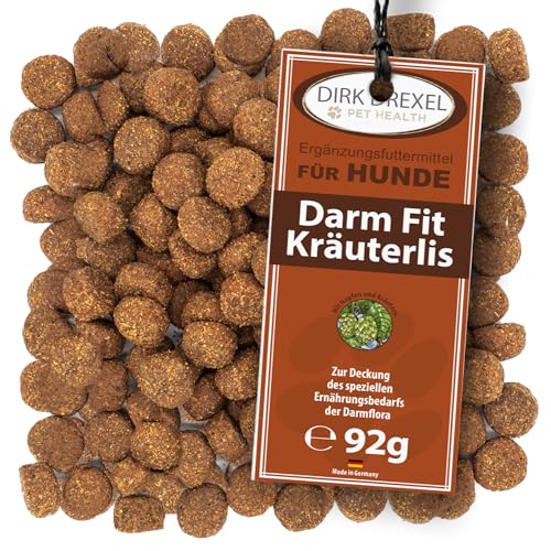 Dirk Drexel Darm Fit Kräuterlis Hunde Leckerlis mit Präbiotika 92g von Dirk Drexel