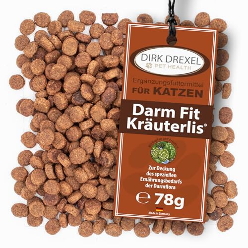 Dirk Drexel Darm Fit Kräuterlis Katzen Leckerlis mit Präbiotika 78g Dirk Drexel Darm Fit Kräuterlis Katzen Leckerlis mit Präbiotika 78g von Dirk Drexel