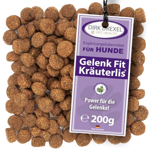 Dirk Drexel Gelenk Fit Kräuterlis Hunde Leckerlis mit Karde und Kollagen 200g von Dirk Drexel