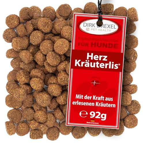 Dirk Drexel Herz Kräuterlis für Hunde zur ernährungsbedingten Unterstützung des Herz- und Kreislaufsystems. von Dirk Drexel