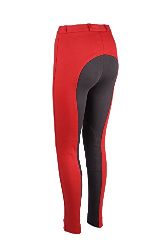 Avon Equine Reithose für Damen, weich, dehnbar, zweifarbig, rot / grau, 54 Avon Equine Reithose für Damen, weich, dehnbar, zweifarbig, rot / grau, 54 von Avon Equine
