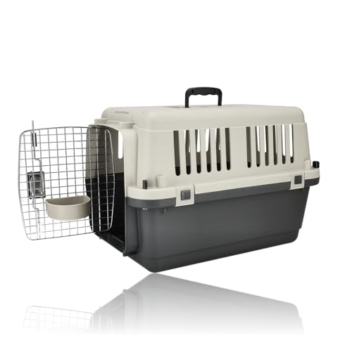 Katzenreisekorb Groß 61x41x40 cm - Reisekorb Katze bis 15 kg - Transportbox Katze & Hund - Katzenbank mit Schrauben - IATA Geeignet Katzenreisekorb Groß 61x41x40 cm - Reisekorb Katze bis 15 kg - Transportbox Katze & Hund - Katzenbank mit Schrauben - IATA Geeignet von Discountershop