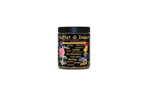 Discusfood Buffet di Insect Flachgranulat Komplettes, vollwertiges, extrudiertes Alleinfutter für alle Zierfischarten, die eine artgerechte Ernährung mit Insekten benötigen. Discusfood Buffet di Insect Flachgranulat Komplettes, vollwertiges, extrudiertes Alleinfutter für alle Zierfischarten, die eine artgerechte Ernährung mit Insekten benötigen. von Discusfood