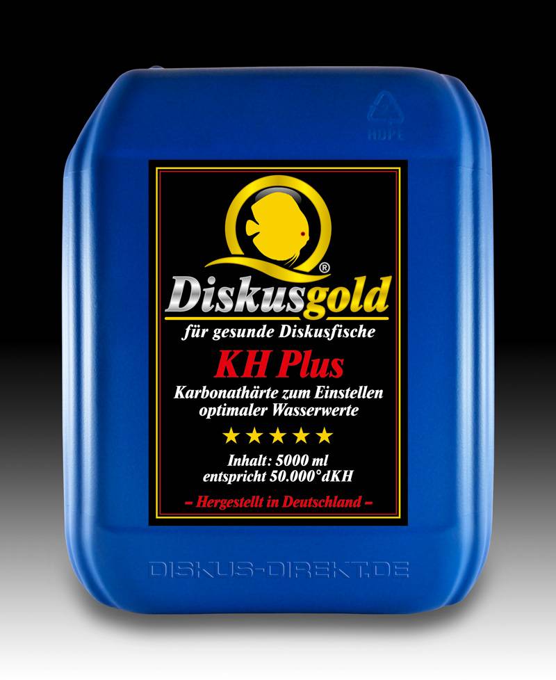 5.000 ml Diskusgold KH Plus; entspricht 50.000° dKH 5.000 ml Diskusgold KH Plus; entspricht 50.000° dKH von Diskusgold