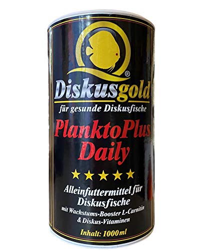 Diskusgold Planktoplus Daily Softgranulat 1000 ml Dose - Diskusgranulat - Diskus Granulat - Futter von Diskusgold