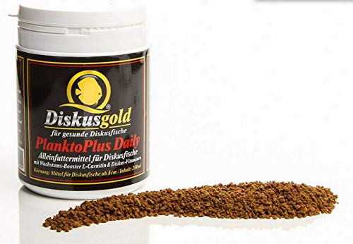 Diskusgold Planktoplus Daily Softgranulat 250 ml Dose Diskusgranulat - Diskus Granulat - Futter von Diskusgold