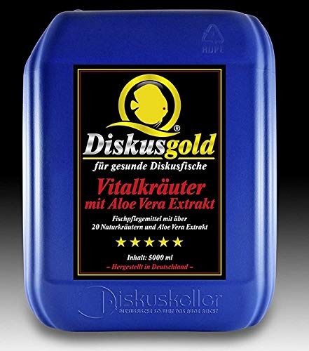 Diskusgold Vitalkräuter mit Aloe Vera 5000 ml Diskus Kräuter wohltuend für den Darm von Diskusgold