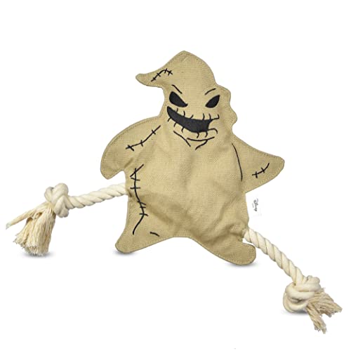 Nightmare Before Christmas 22,9 cm Oogie Boogie Flattie | Oogie Boogie Flat Dog Toy | Nightmare Before Christmas Movie Toys for All Dogs, Official Dog Toy Product of Disney for Pets von Disney for Pets