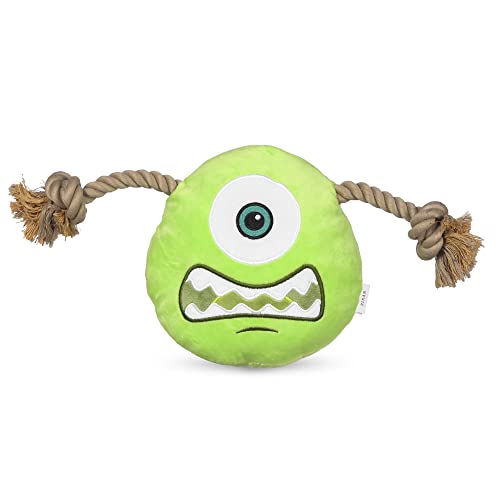 Disney for Pets Disney und Pixar's Monsters, Inc. Mike 22,9 cm Seilkopfspielzeug für Hunde, Mike-Hundespielzeug, Monsters Inc Filmspielzeug für alle Hunde, offizielles Hundespielzeug von Disney und Disney for Pets Disney und Pixar's Monsters, Inc. Mike 22,9 cm Seilkopfspielzeug für Hunde, Mike-Hundespielzeug, Monsters Inc Filmspielzeug für alle Hunde, offizielles Hundespielzeug von Disney und von Disney