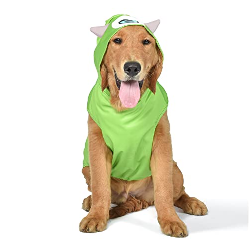 Disney for Pets Halloween Monsters Inc. Mike Wazowski Kostüm für Hunde – Halloween-Kostüme für Hunde – Mike Hundekostüm – offiziell Lizenziertes Disney-Hunde-Halloween-Kostüm, grün, Größe S (FF23004) von Disney