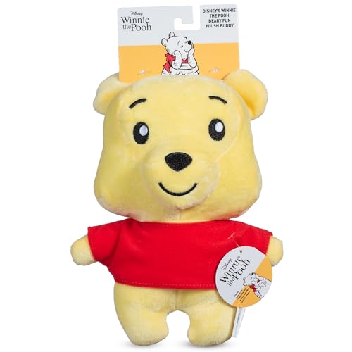 Disney for Pets Winnie Puuh - Beary Fun Plush Buddy für Hunde, 22,9 cm | Disney Hundespielzeug | Plüschtier für Hunde inspiriert von Winnie Puuh mit Knistern und Quietscher Disney for Pets Winnie Puuh - Beary Fun Plush Buddy für Hunde, 22,9 cm | Disney Hundespielzeug | Plüschtier für Hunde inspiriert von Winnie Puuh mit Knistern und Quietscher von Disney
