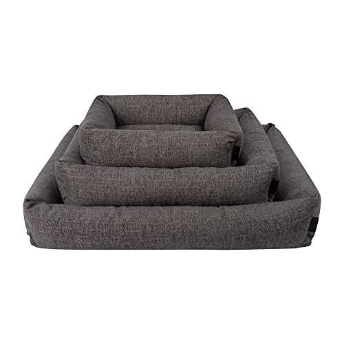 District 70 HUSH - Elegante hondenmand - Zacht en Comfortabel - Donkergrijs of Cream - Maat S/M/L - Kleur: Donkergrijs, Maat: Medium - 80 x 60 x 18 cm District 70 HUSH - Elegante hondenmand - Zacht en Comfortabel - Donkergrijs of Cream - Maat S/M/L - Kleur: Donkergrijs, Maat: Medium - 80 x 60 x 18 cm von District 70