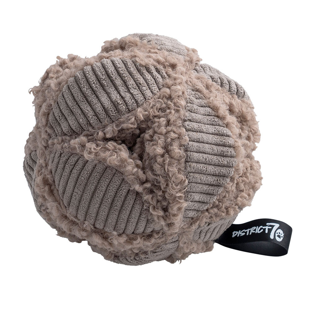 District 70 Hunde-Schnüffelball Bobby taupe, Durchmesser: ca. 13 cm von District 70