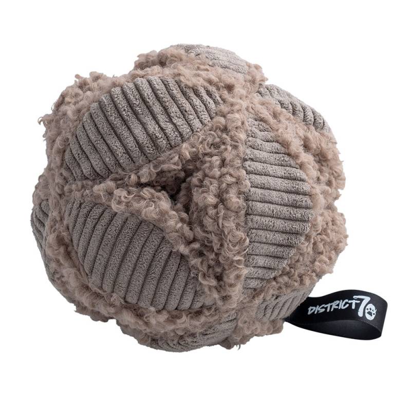 District 70 Hunde-Schnüffelball Bobby taupe, Durchmesser: ca. 19 cm von District 70