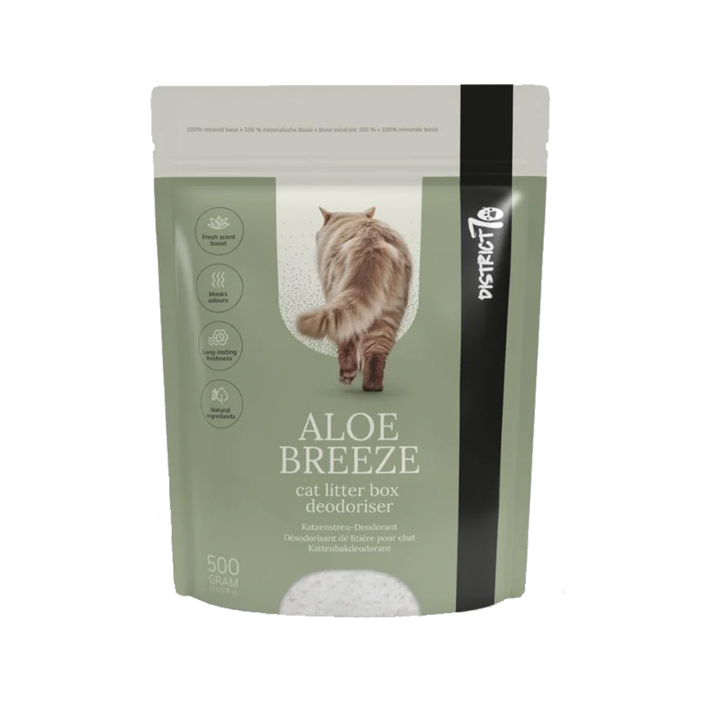 District 70 Katzentoiletten-Deodorizer - Aloe Breeze - 500 g von District 70