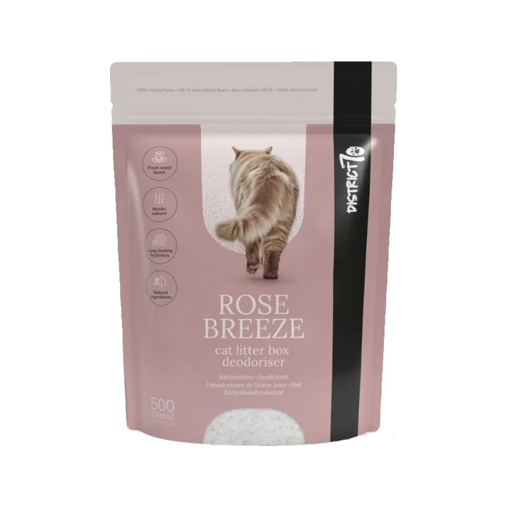 District 70 Katzentoiletten-Deodorizer - Rose Breeze - 500 g von District 70