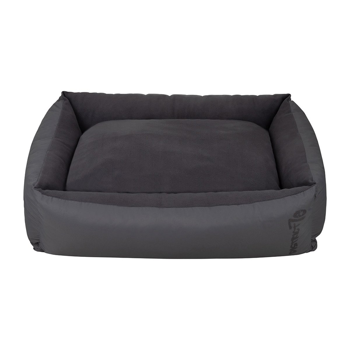 District 70 Hundebett LODGE Box Bed dunkelgrau L 100x70 cm von District70