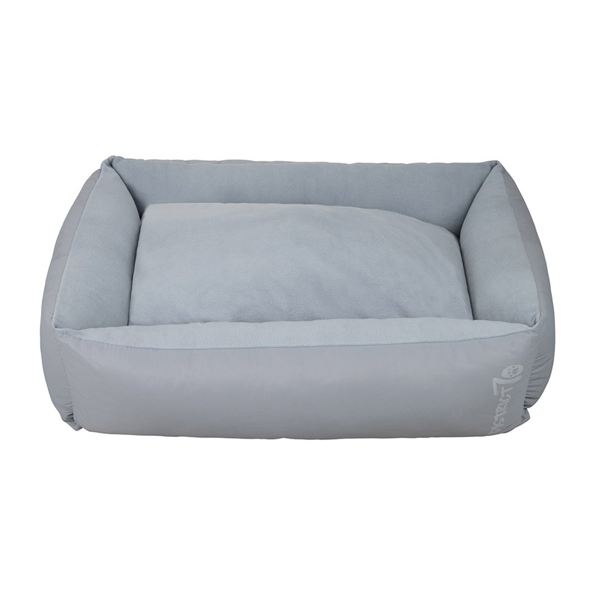District 70 Hundebett LODGE Box Bed hellgrau L 100x70 cm von District70