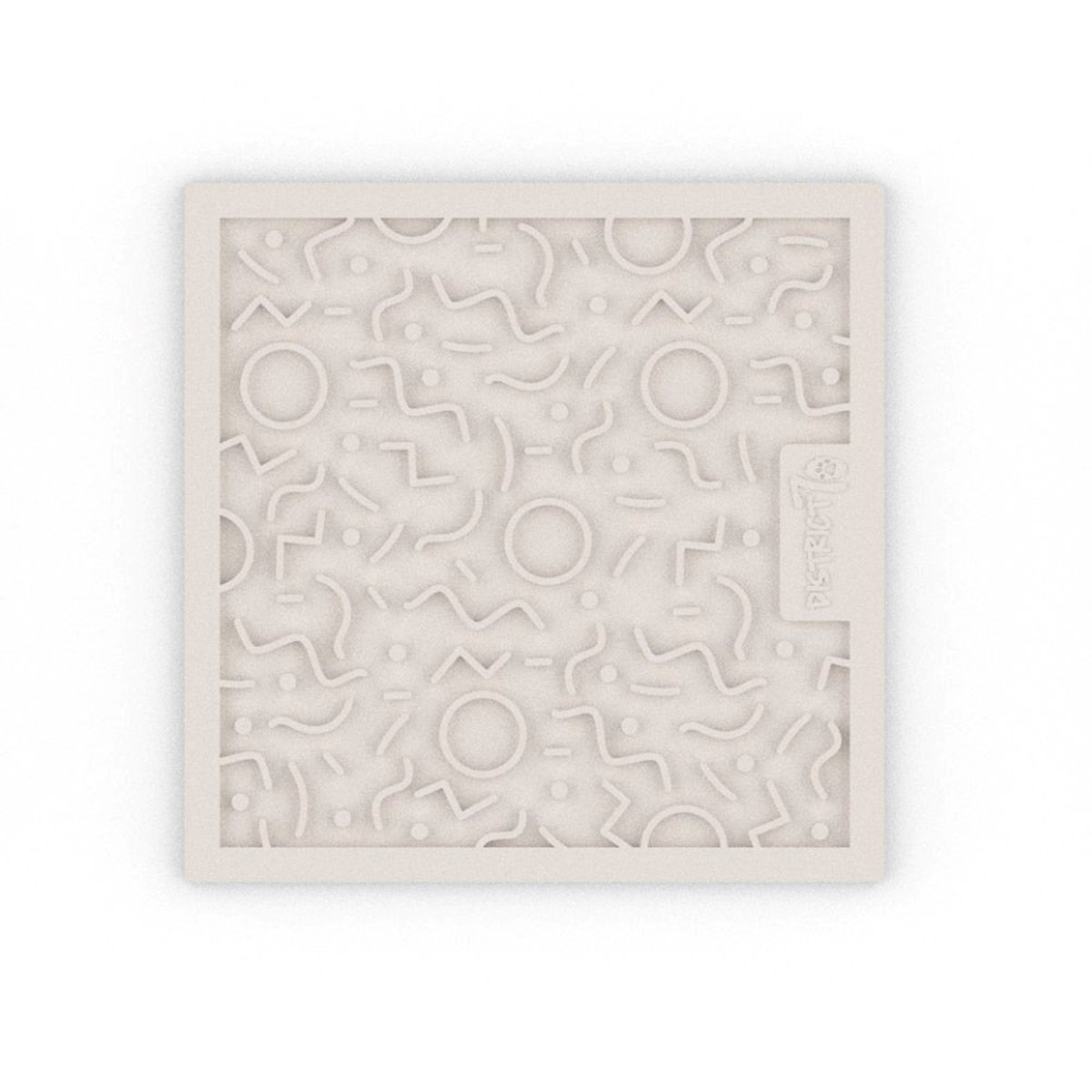 District 70 QUEST Schleckmatte Merengue 20x20 cm District 70 QUEST Schleckmatte Merengue 20x20 cm von District70
