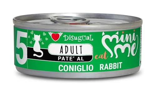 DISUGUAL - 85 g - Nassfutter für Katzen Geschmack Kaninchen - L03301 von Disugual