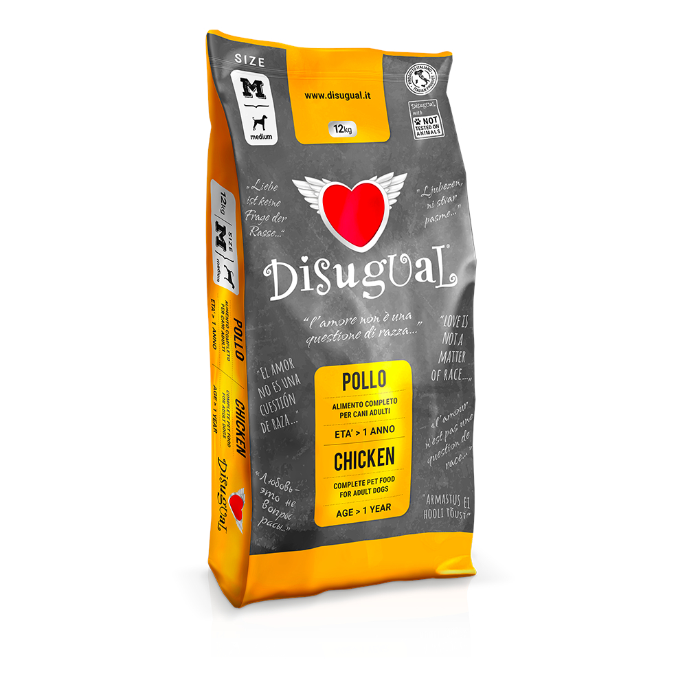 Disugual Medium Adult Huhn - Sparpaket: 2 x 12 kg Disugual Medium Adult Huhn - Sparpaket: 2 x 12 kg von Disugual