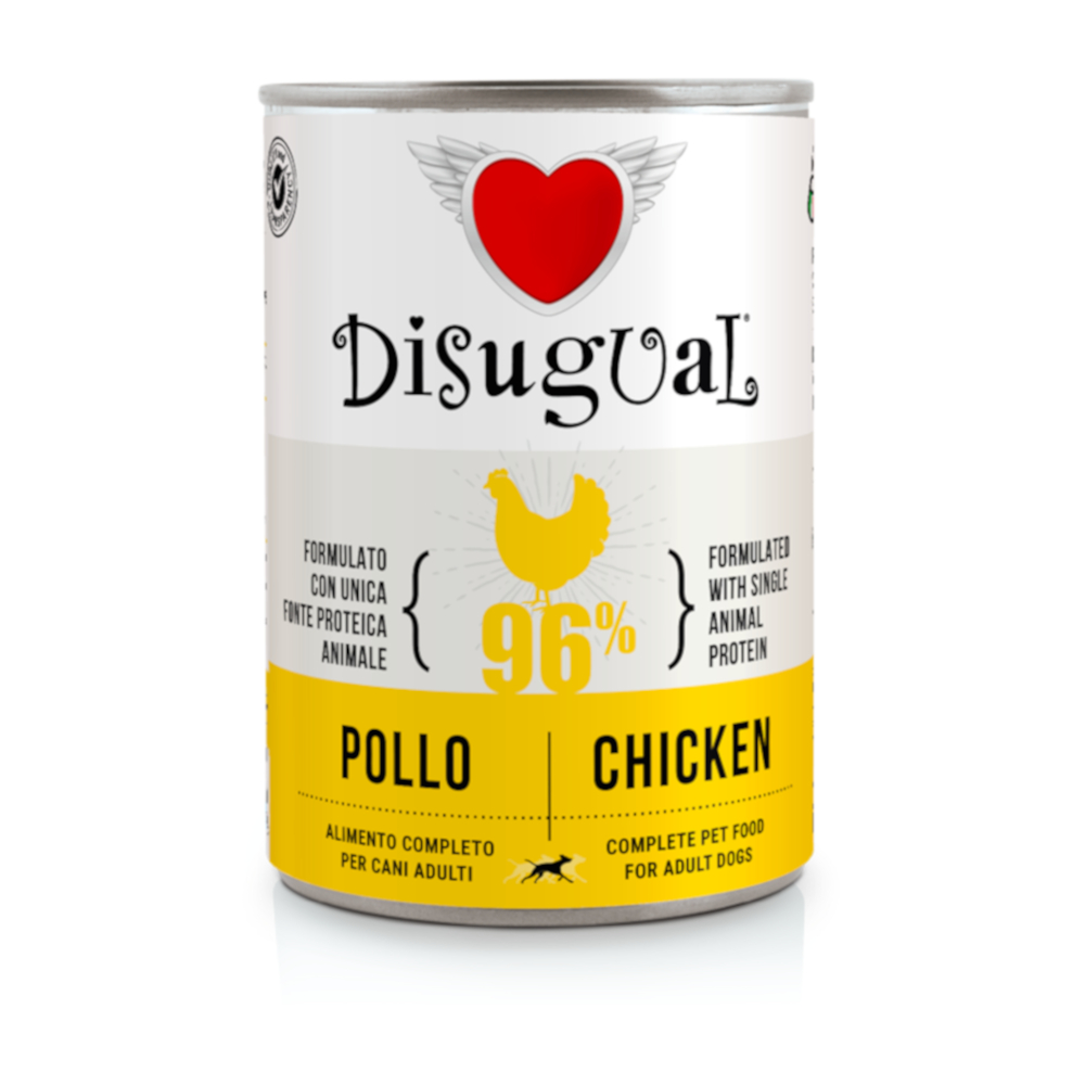 Sparpaket Disugual Adult 12 x 400 g - Huhn Sparpaket Disugual Adult 12 x 400 g - Huhn von Disugual