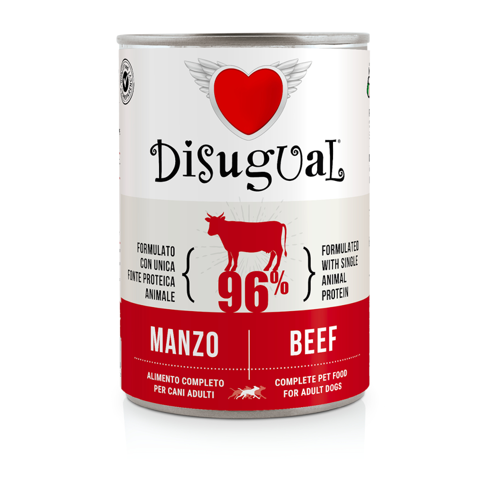 Sparpaket Disugual Adult 12 x 400 g - Rind Sparpaket Disugual Adult 12 x 400 g - Rind von Disugual
