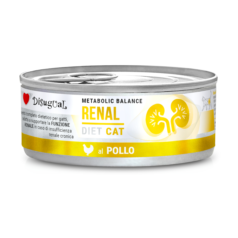 Sparpaket Disugual Metabolic Balance Renal Cat 24 x 85 g - Huhn Sparpaket Disugual Metabolic Balance Renal Cat 24 x 85 g - Huhn von Disugual