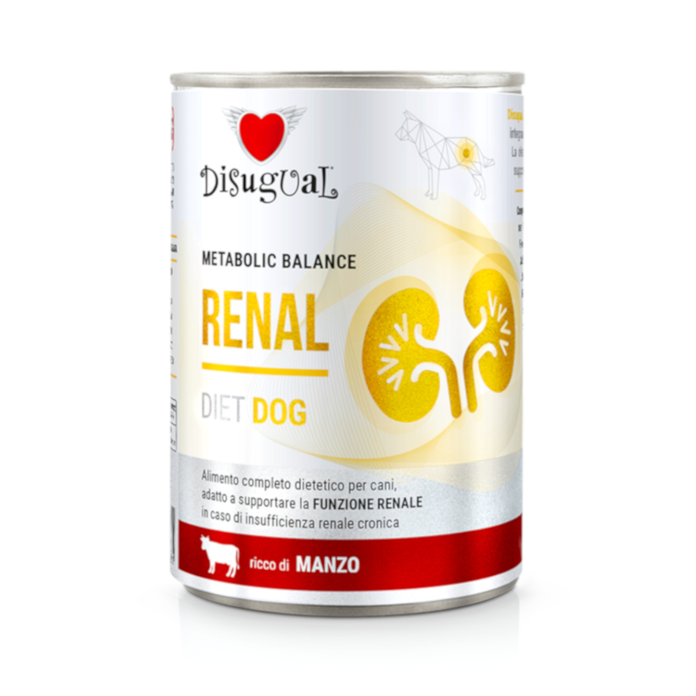 Sparpaket Disugual Metabolic Balance Renal Dog 12 x 400 g - Rind Sparpaket Disugual Metabolic Balance Renal Dog 12 x 400 g - Rind von Disugual