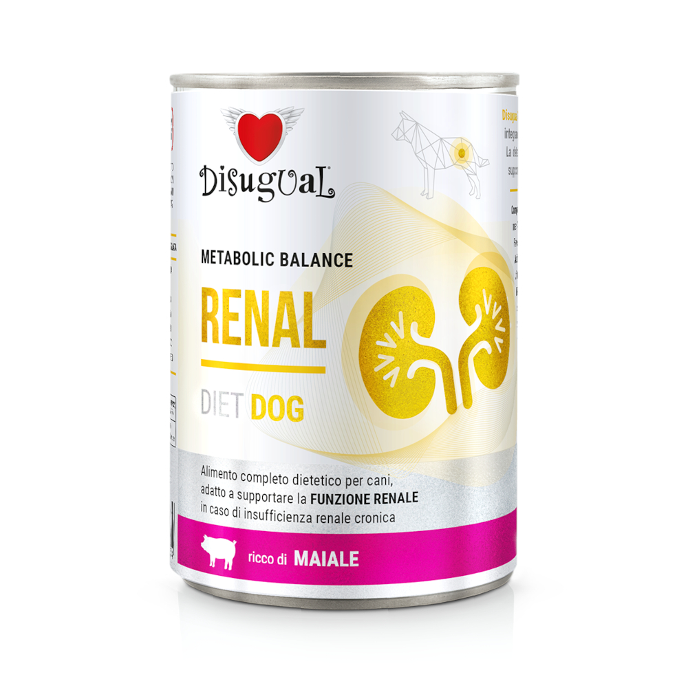 Sparpaket Disugual Metabolic Balance Renal Dog 12 x 400 g - Schwein Sparpaket Disugual Metabolic Balance Renal Dog 12 x 400 g - Schwein von Disugual