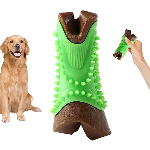 Ditanpu Zahnreinigungsspielzeug für Hunde,Leckerli-Haltespielzeug für Hunde | Langlebiges, lustiges und interaktives Kauspielzeug für Welpen und Erwachsene Hunde von Ditanpu